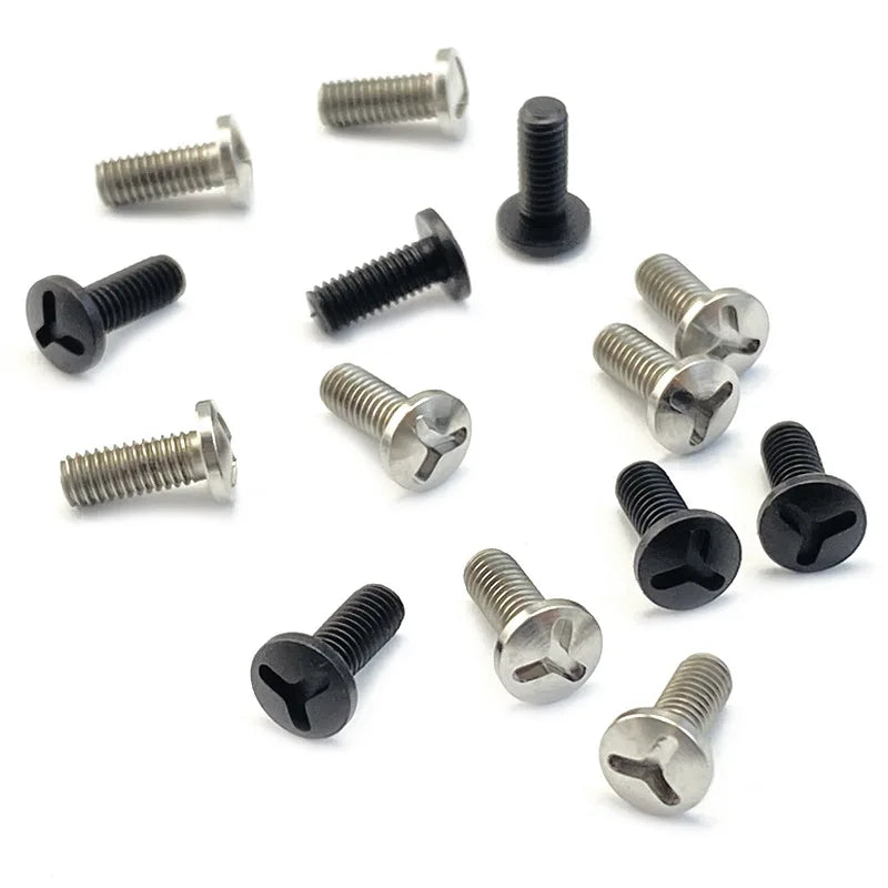Titanium Alloy M3 Slingshot Screws – 10 Pack | Swayboo Slingshot Screws Qst