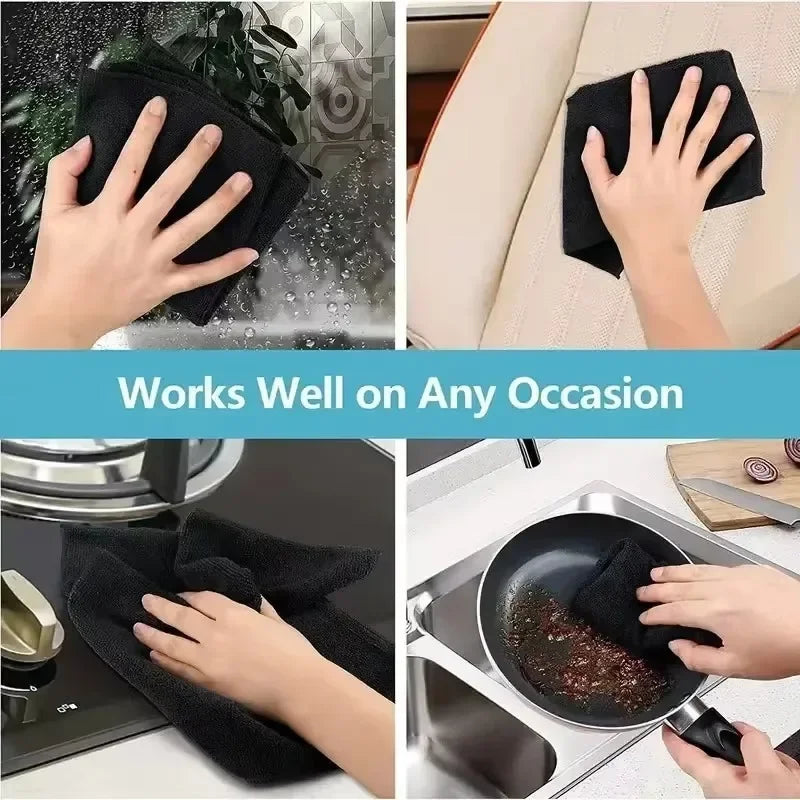 Thicken Microfiber Car Cleaning Towels – Soft Quick Dry Microfiber Cleaning Towel Qme