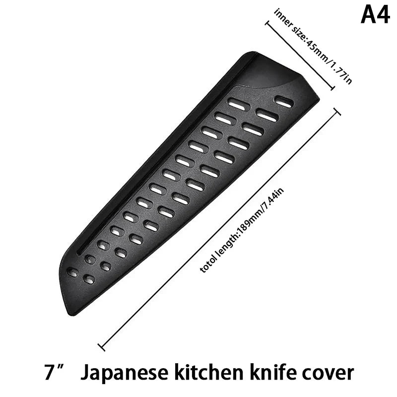 Kitchen Knife Blade Sheaths – Plastic Protective Covers Knife Blade Sheath Qme A4