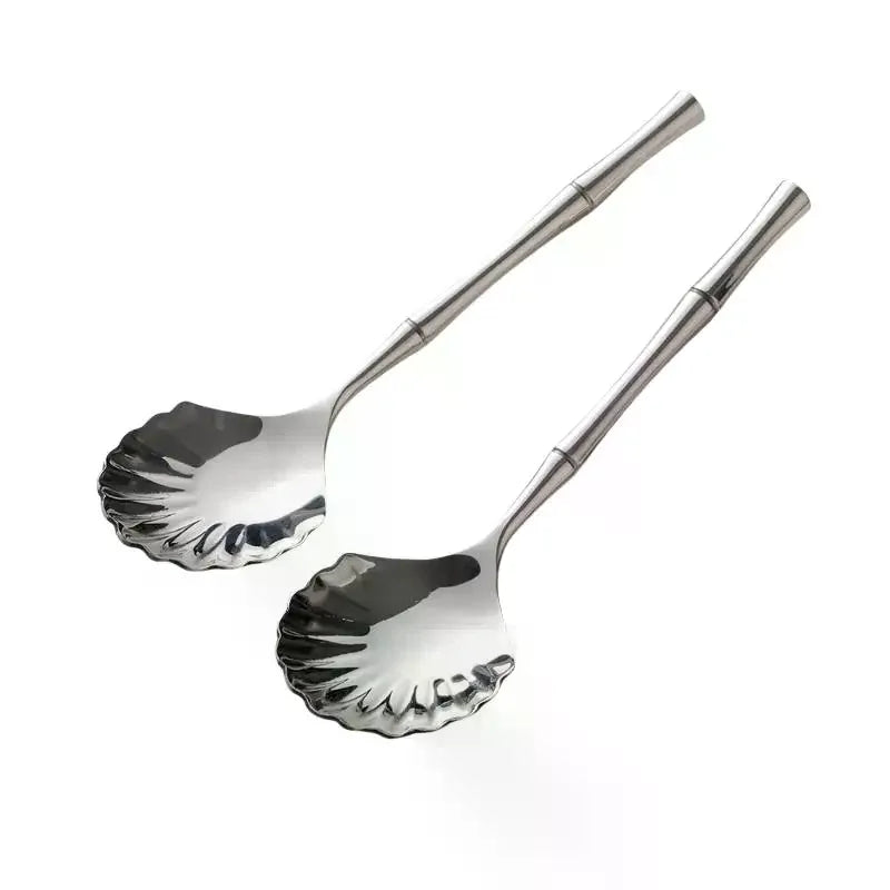 Seashell Stainless Steel Dessert & Coffee Stirring Spoon Dessert Stirring Spoon Qme