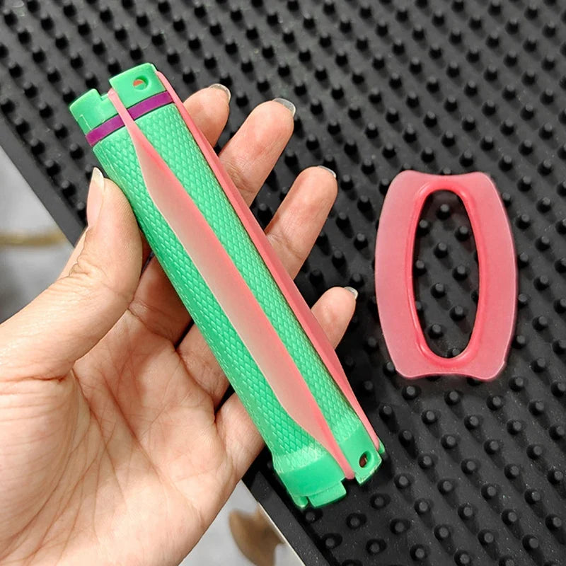Silicone Perm Bands for Hair Rods – Heat Resistant & Traceless Perm Rod Bands Qme