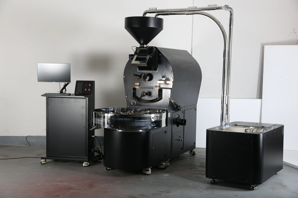 SANTOKER R30 Master 6–30kg Industrial Coffee Roaster Machine Industrial Coffee Roaster Qst