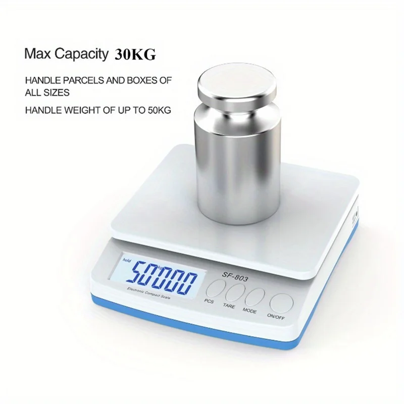 MiLESEEY SF803 30kg Digital Kitchen Scale – 1g Precision Digital Kitchen Scale Qst