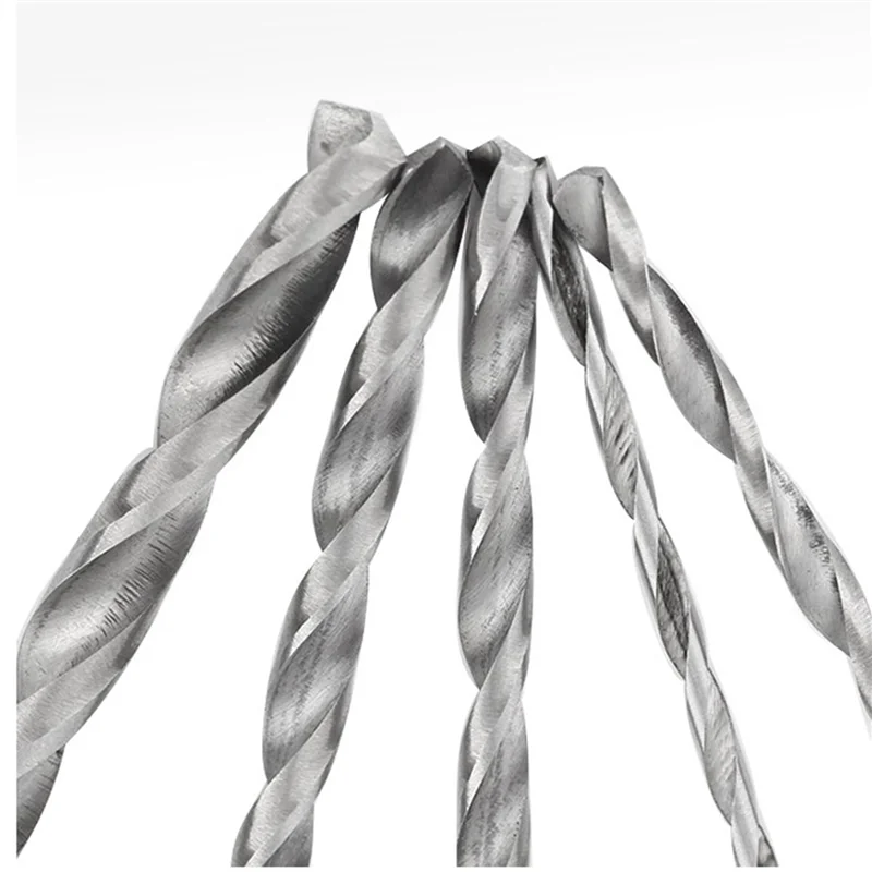 Extra Long HSS Twist Drill Bits Set – Straight Shank Wood & Metal HSS Drill Bit Set Qme