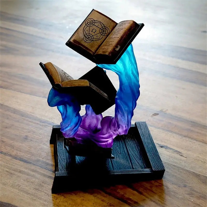 Tomes of Magic Dice Tower – Resin D&D RPG Sculpture Dice Tower Sculpture Qst