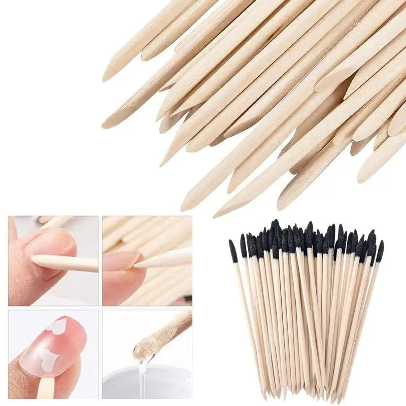 Dual-Grit Sanding Sticks Flat Head – Nail & Craft Modeling Nail Sanding Sticks Qme