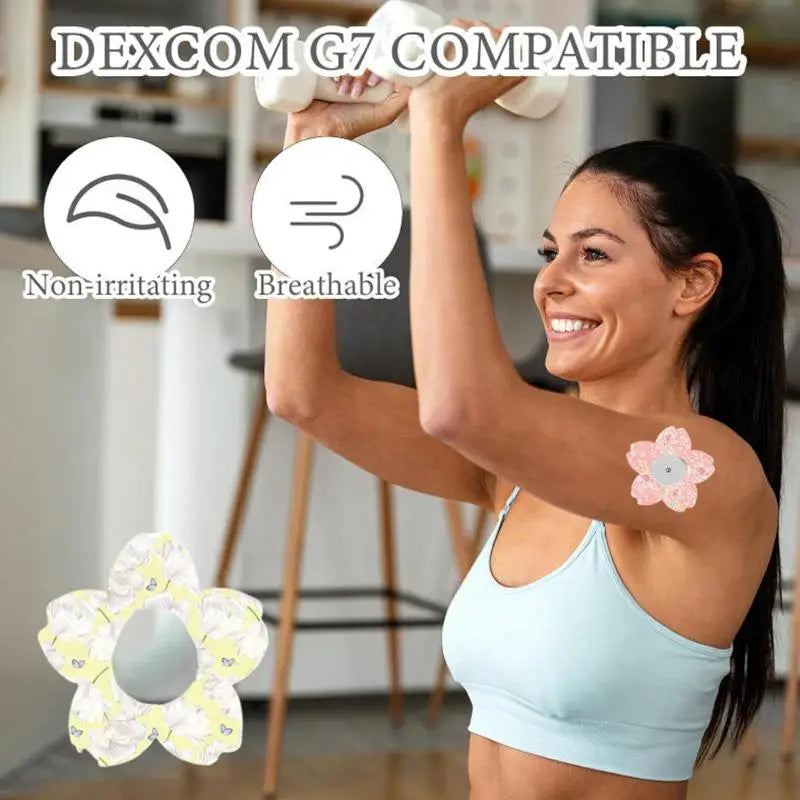 CGM Sensor Adhesive Patch – Hypoallergenic & Waterproof CGM Sensor Patch Qme
