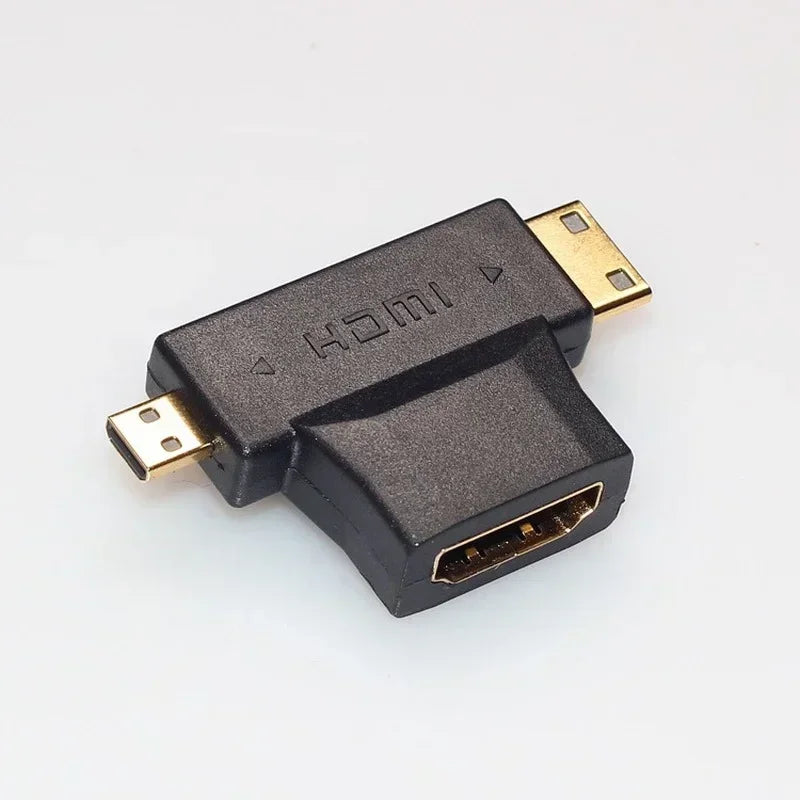 Mini & Micro HDMI Male to Female Adapter Connector Extender HDMI Adapter Qme