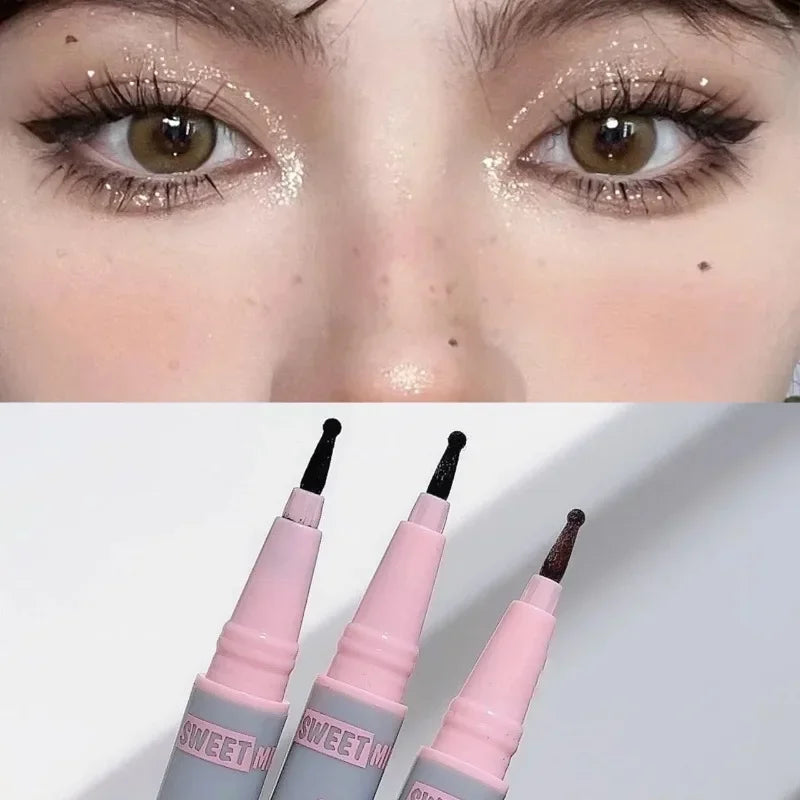 Natural Lifelike Freckle Makeup Pen | Liquid Round Tip, 2 Shades Freckle Makeup Pen Qme