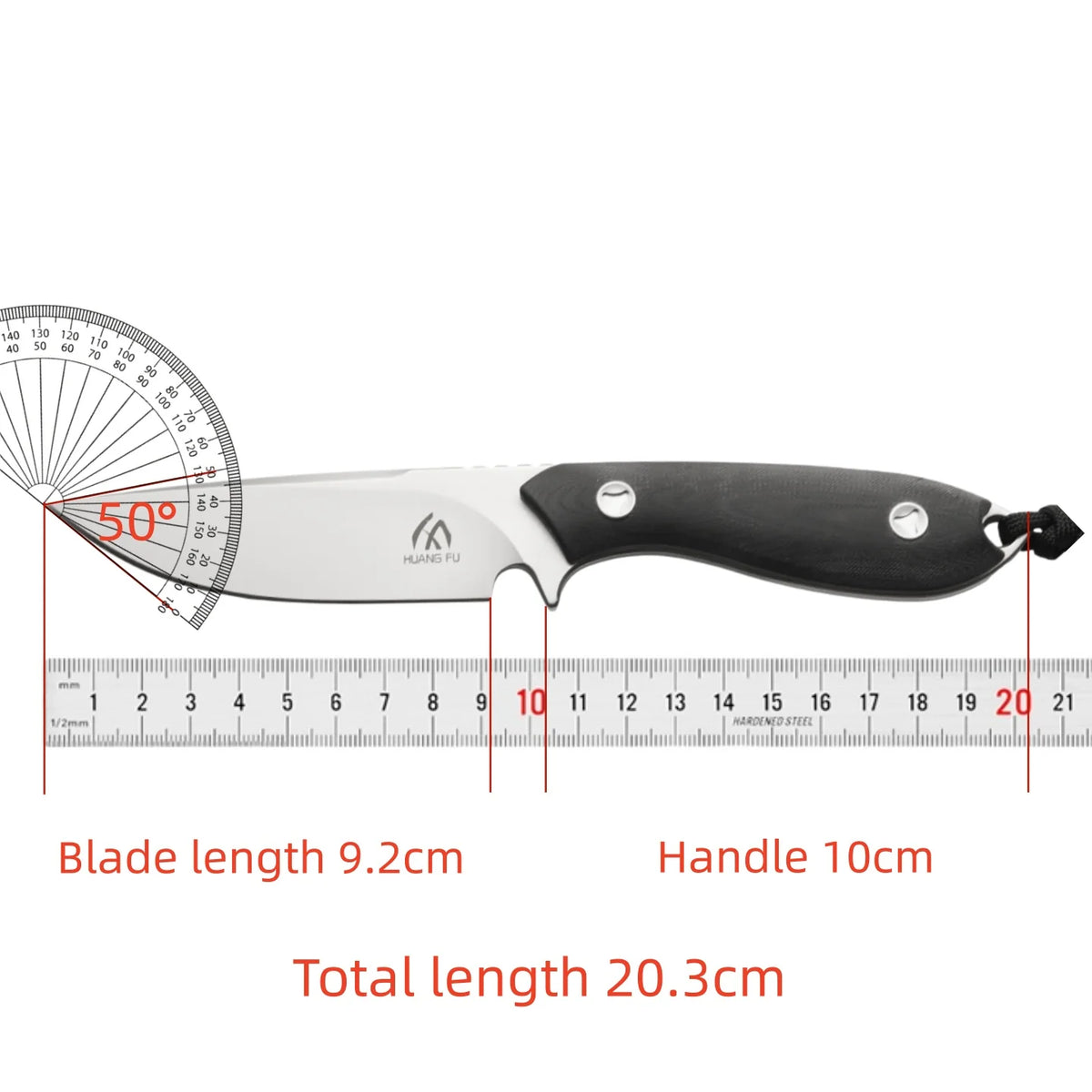 HUANGFU Outdoor Multi Knife – Portable Steel Camping Tool Outdoor Multi Knife Qst