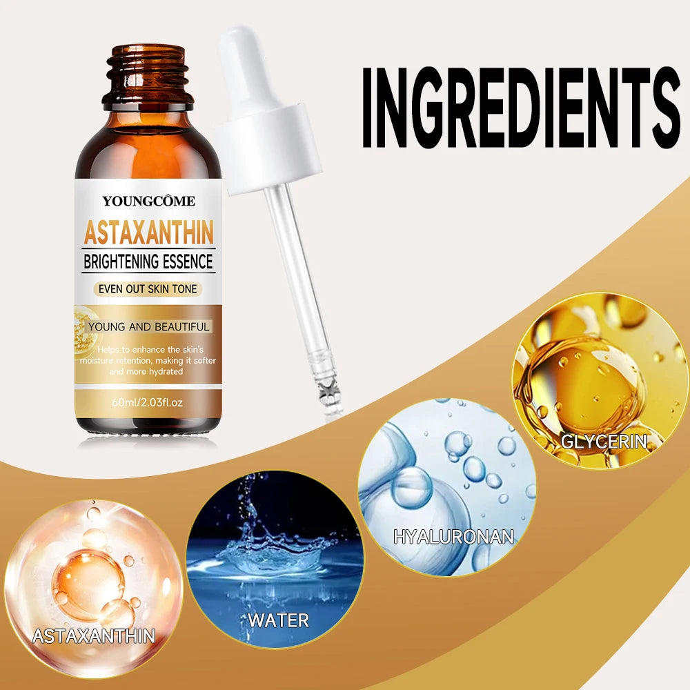 YOUNGCOME Astaxanthin Firming Moisturizing Face Serum 40/60ML Face Serum Qst