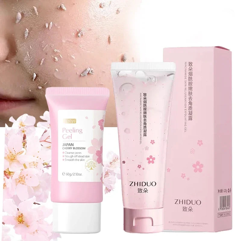 Fenyi Cherry Blossom Exfoliating Peeling Gel | Face Scrub Exfoliating Peeling Gel Qme 01