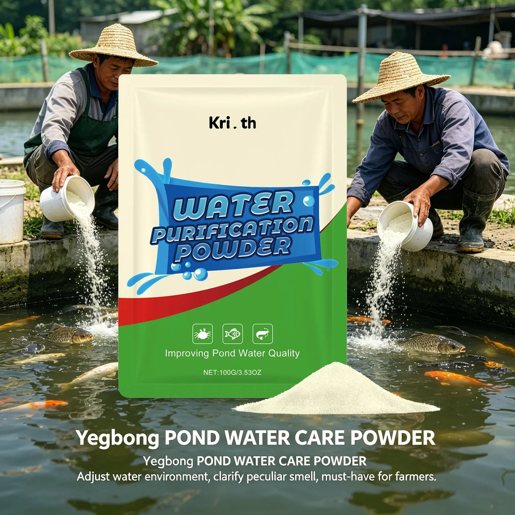 Pond Water Purification Powder – Odor Control & Waste Reducer Pond Water Treatment Qme