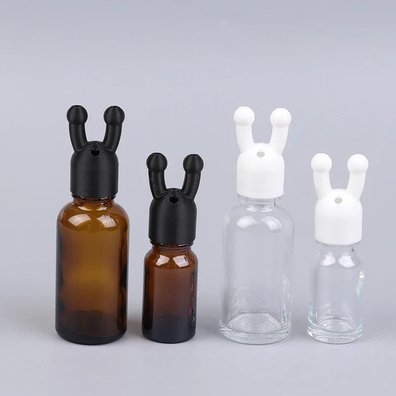 Leak-Proof Essential Oil Inhaler Cap | Mini Aroma Dispenser Aromatherapy Inhaler Qme