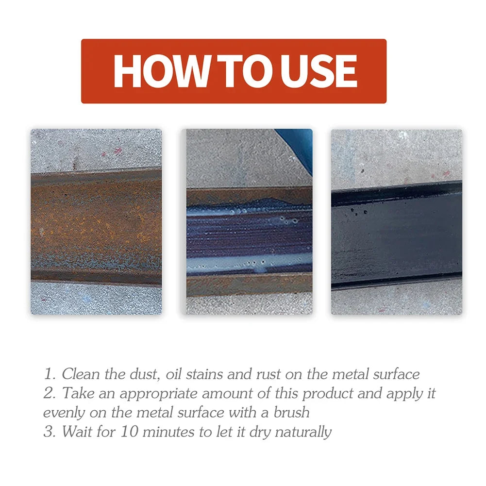 Water-Based Rust Converter & Metal Surface Primer Coating 300g Rust Converter Coating Qme