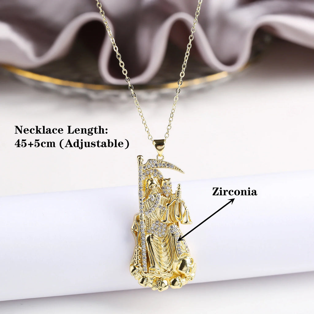 Cubic Zirconia Cross Pendant Necklace | Religious Jewelry Cross Pendant Necklace Qme