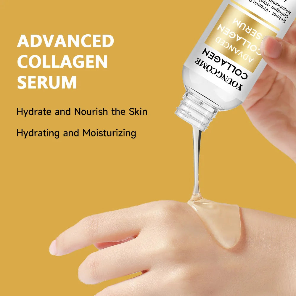 YOUNGCOME Silk Protein Collagen Serum – Lifting & Firming Face Serum Qst