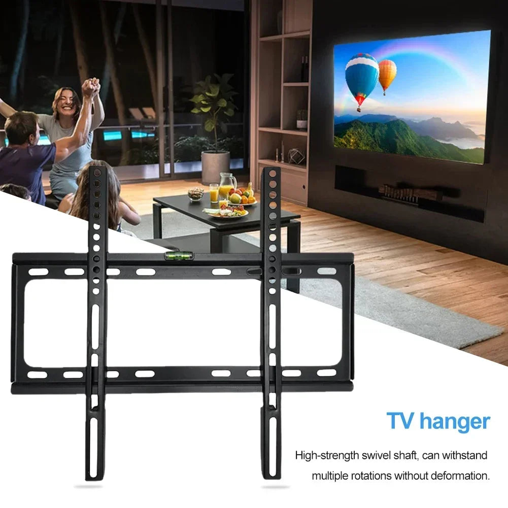 Low Profile TV Wall Mount for 26–63" LCD LED Flat Screen TVs TV Wall Mount Qme