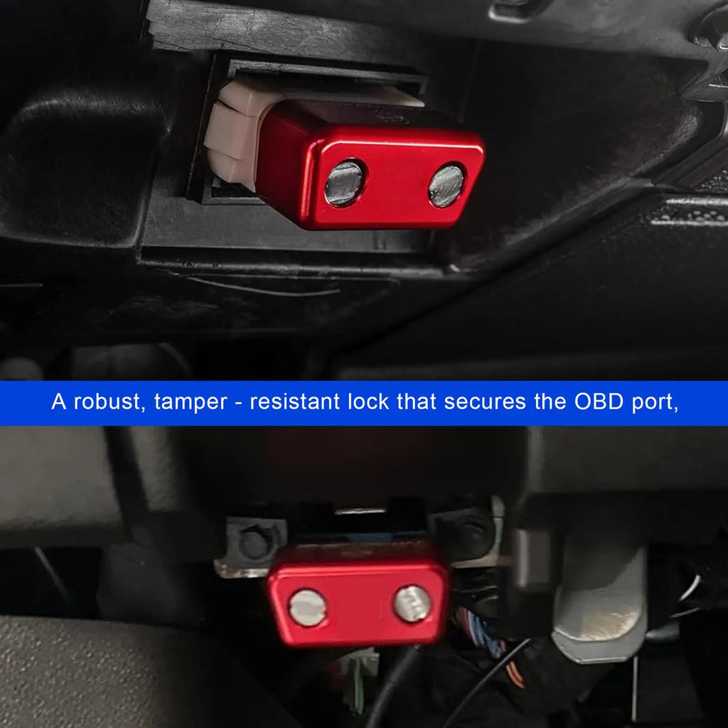 OBD2 Port Anti-Theft Lock Protector for Cars, SUVs & Trucks OBD2 Port Lock Qme