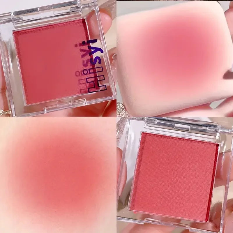 Qme Monochrome Blush Palette – Matte Rouge Contour & Highlight Blush Contour Palette Qme Color 03