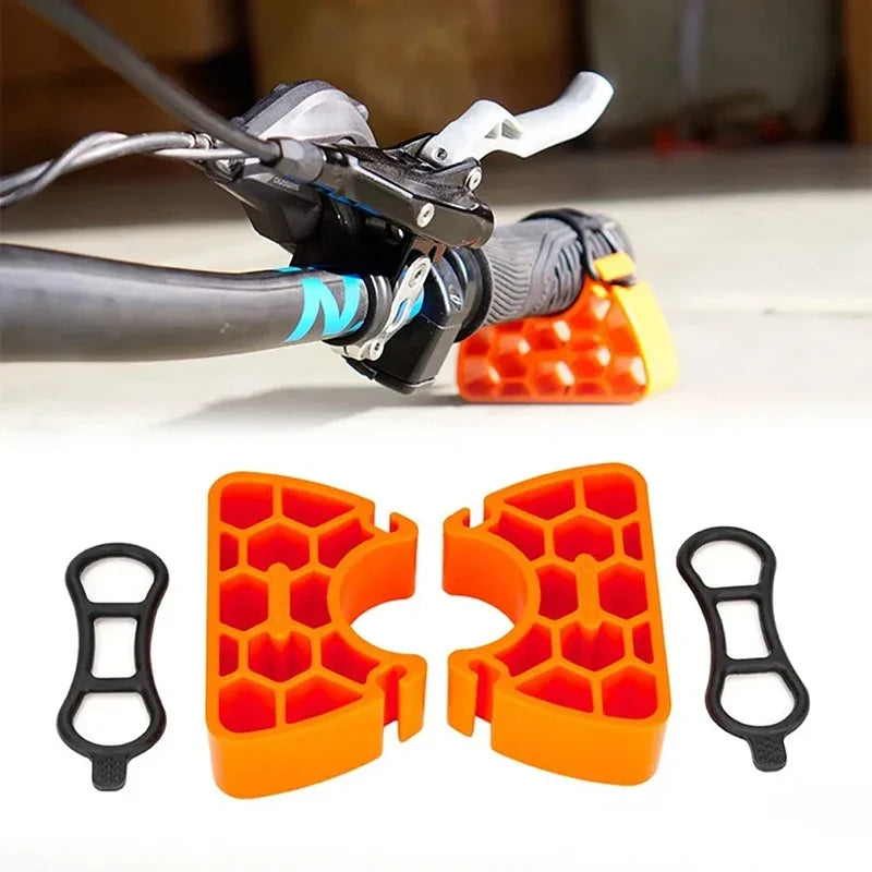 Bike Handlebar Repair Stand Non-Slip Support Bracket MTB Handlebar Repair Bracket Qme