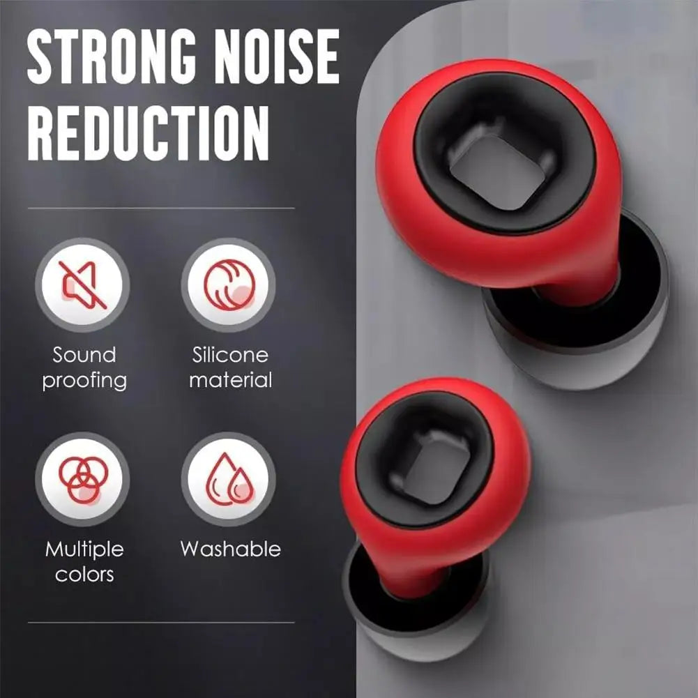 Motorcycle Earplugs – Windproof Noise Reduction & Sleep Mute Noise Reduction Earplugs Qme