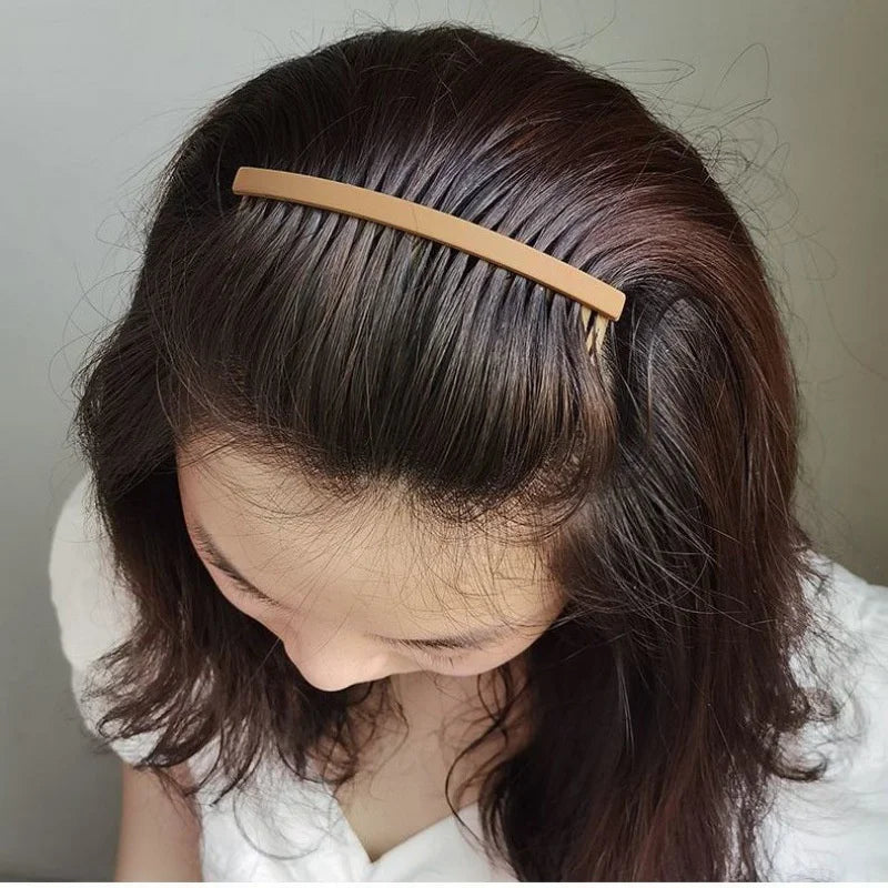 Matte Hair Finishing Comb – Anti-Slip Bangs & Flyaway Fix Hair Finishing Comb Qme