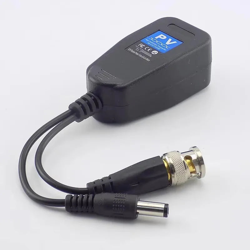 ESCAM 5-Pair Passive BNC Video Balun Transceiver for CCTV Video Balun Transceiver Qme