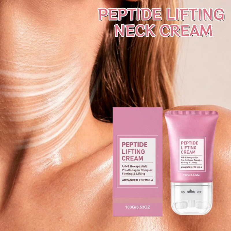Roller Massage Neck Cream – Glycerin Hydrating Skincare Neck Care Cream Qst