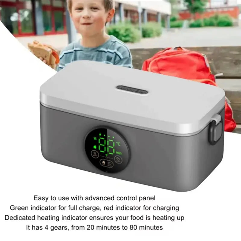 MiLESEEY B15C 1L USB Self-Heating Portable Lunch Box Electric Lunch Box Qst