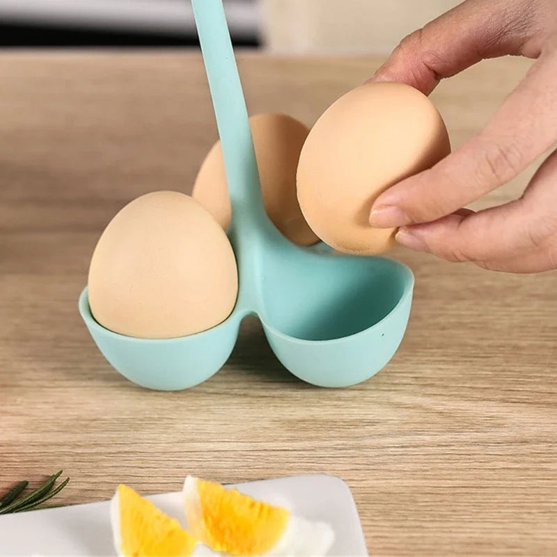 Silicone Egg Steamer Tray 3 & 5 Hole – Food-Grade Egg Cooker Egg Steamer Tray Qst