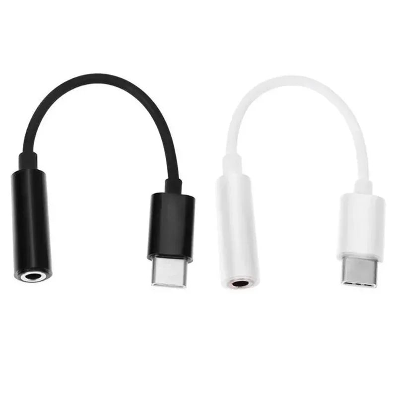 USB-C to 3.5mm Headphone Adapter for Android – Hi-Res DAC Headphone Adapter Qme
