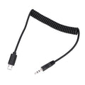 RM-VPR1 Shutter Release Cable 3.5mm/2.5mm for Sony A7III A9 Camera Remote Cable Qst 3.5mm-S2