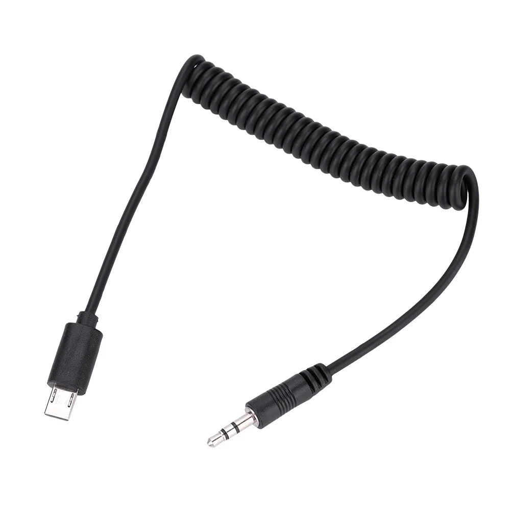 RM-VPR1 Shutter Release Cable 3.5mm/2.5mm for Sony A7III A9 Camera Remote Cable Qst 3.5mm-S2