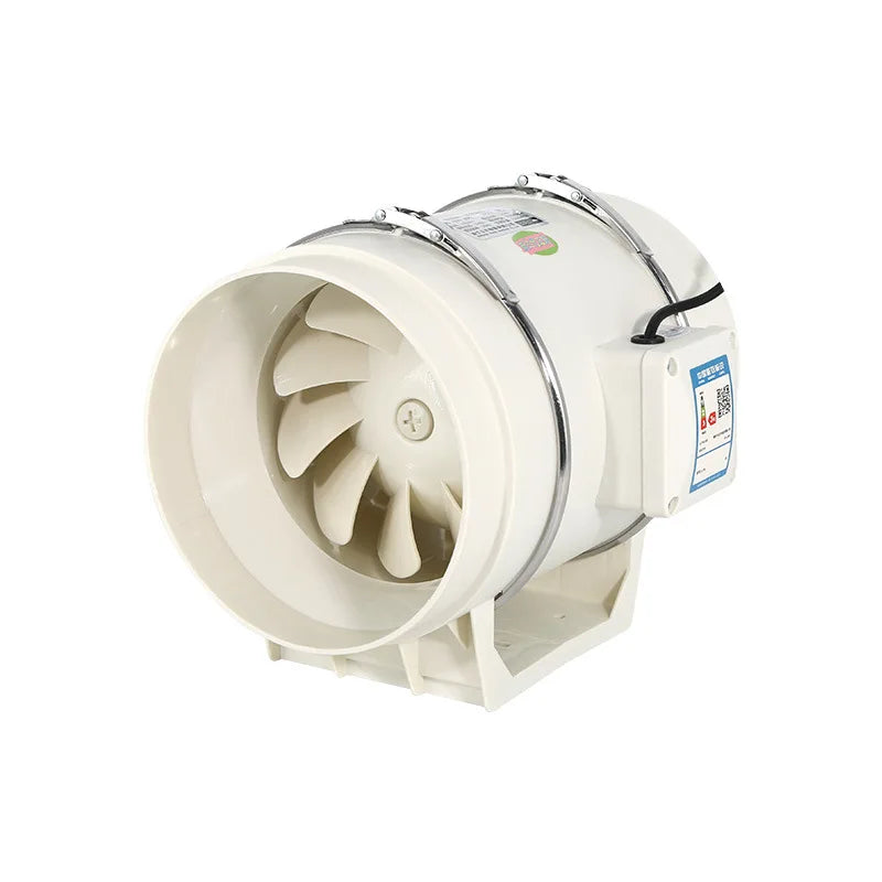 ZARTSEN Quiet Inline Duct Exhaust Fan – Bathroom & Kitchen Inline Exhaust Fan Qst
