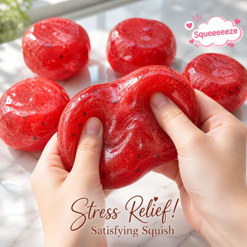 Watermelon Squishy Toy – Slow Rebound Squeeze Fidget Gift Squishy Fidget Toy Qst