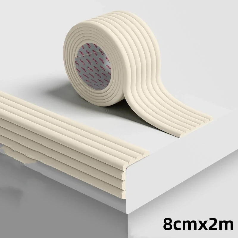 Winter Pipe Frost Protection Cover | Self-Adhesive PP-R Wrap Pipe Insulation Wrap Qme Beige 1PCS