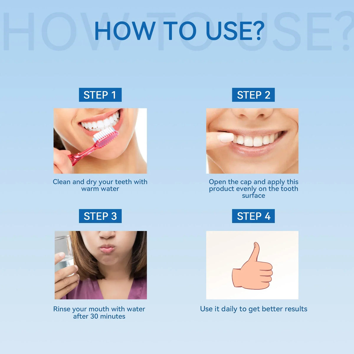 Gum Repair Care Gel – Deep Cleaning Toothpaste Serum Oral Care Gel Qme