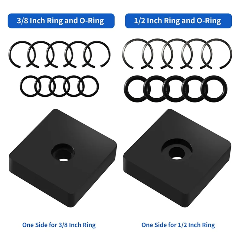 Impact Wrench Retaining Ring Clip & O-Ring Set 1/2" & 3/8" Impact Wrench Accessories Qme