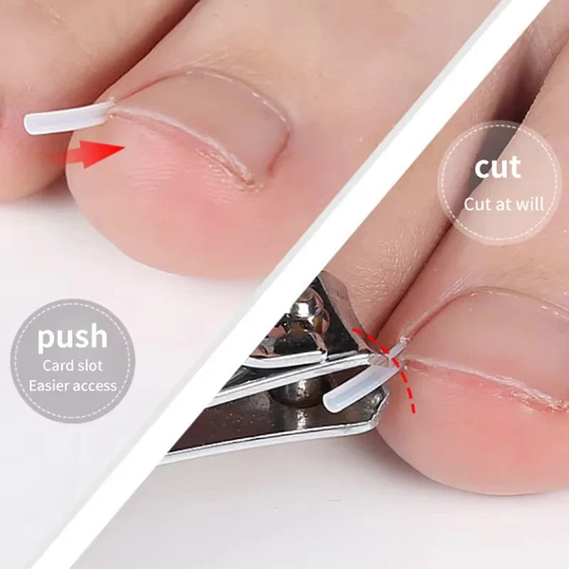 Invisible Toenail Shaping Support Stickers – 50pc Nail Care Nail Care Stickers Qme