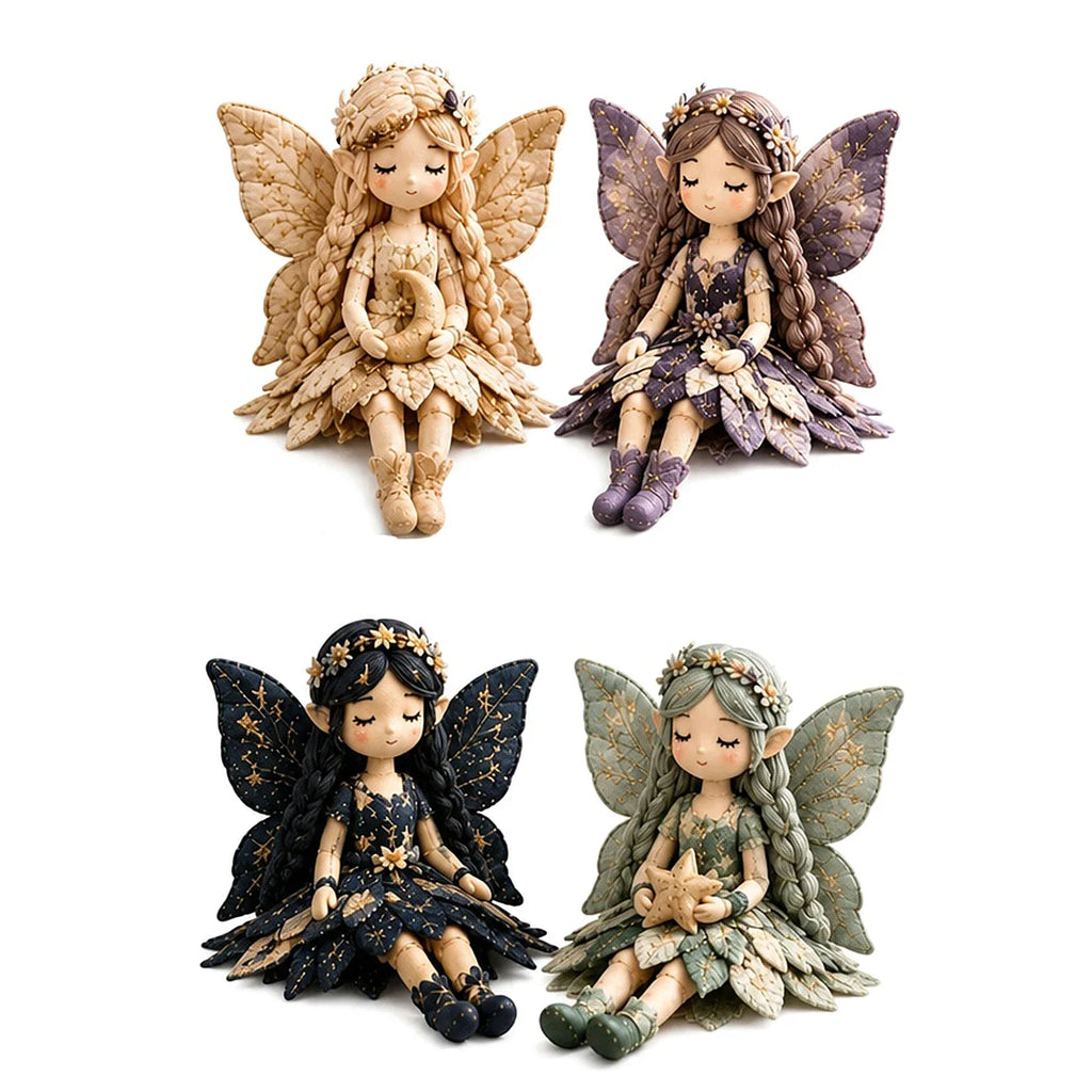 Fairy Patchwork DIY Sewing Kit – Handmade Winged Fairy Craft Set DIY Sewing Kit Qme G