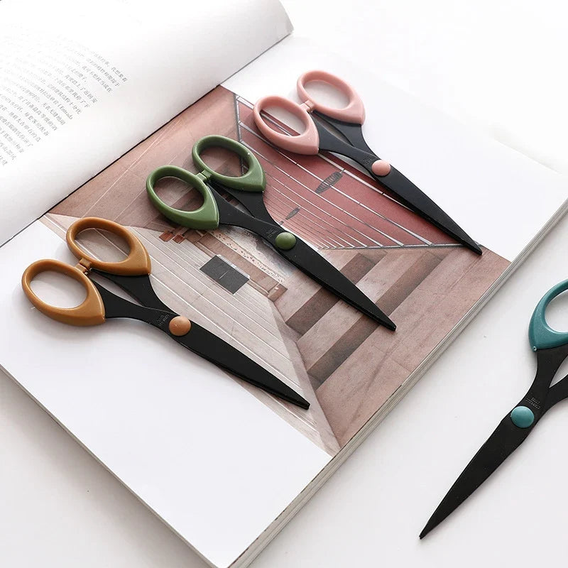 Stainless Steel Scissors – Sharp Blades & Comfort Grip Handles Craft Scissors Qme