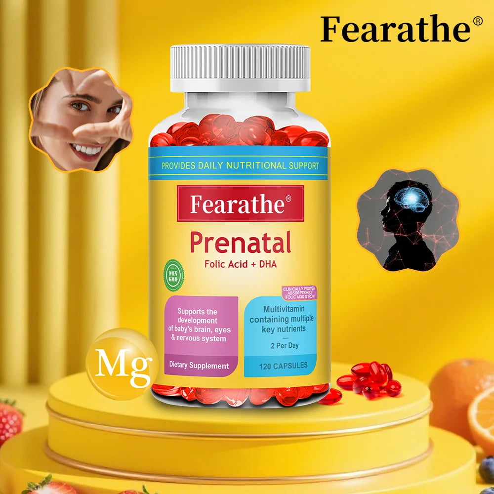 Prenatal Multivitamin Biotin & Folic Acid – 120 Capsules Prenatal Multivitamin Qst