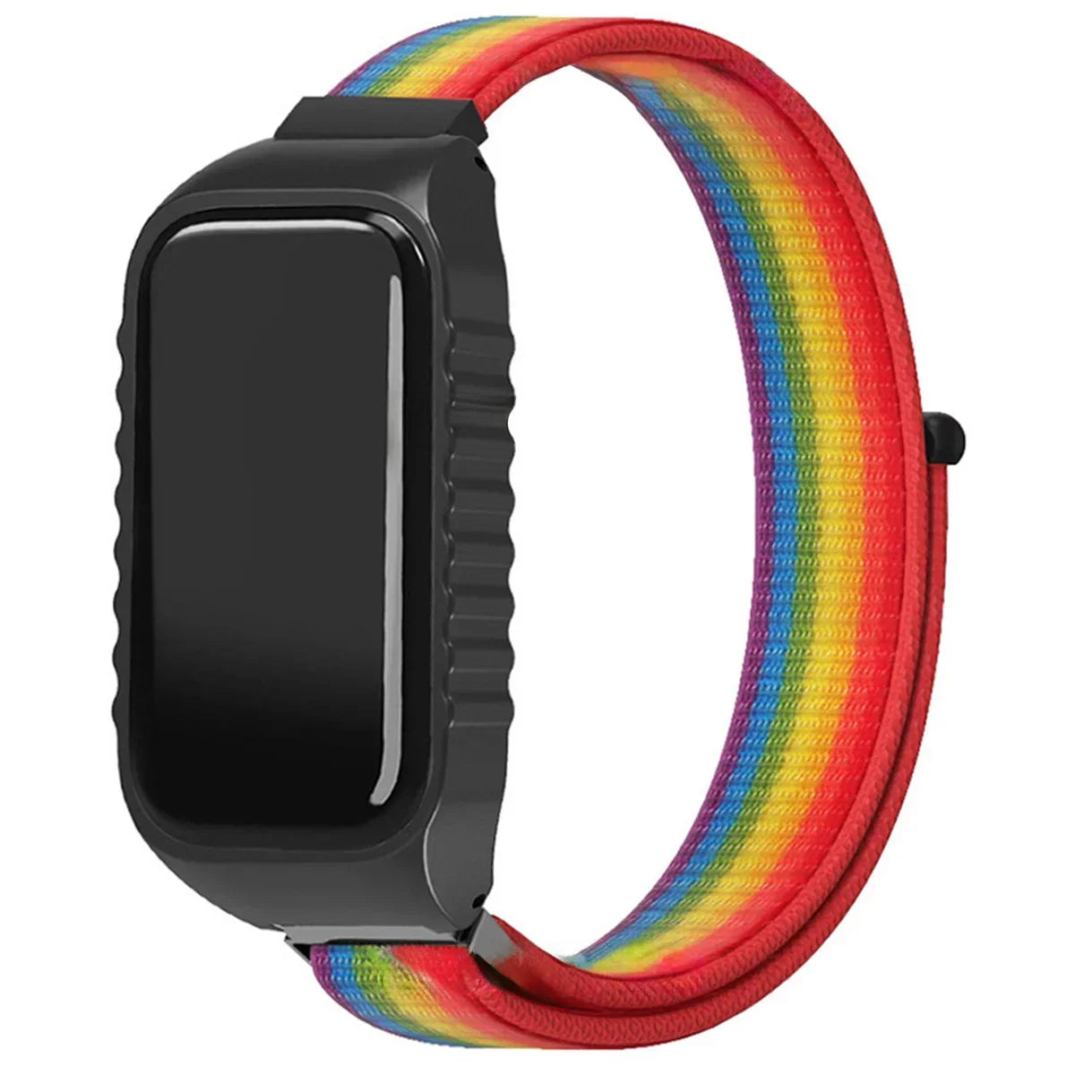 Xiaomi Smart Band 8 Active Nylon Loop Strap | 8 Colors Smart Band Strap Qme Rainbow For Mi Band 8 Active