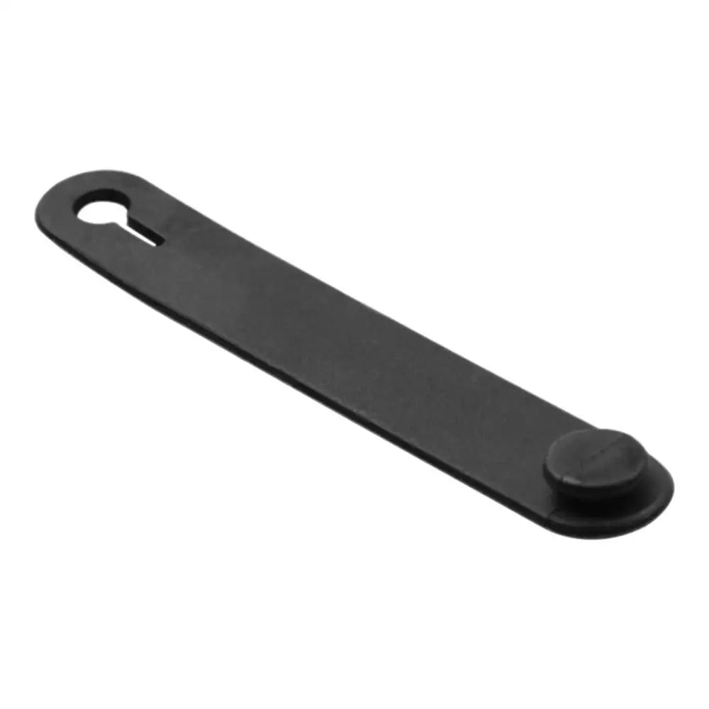Elastic Rubber Cable Ties – Motorcycle & Car Wire Organizer Rubber Cable Ties Qst Black 1.5x9.5cm