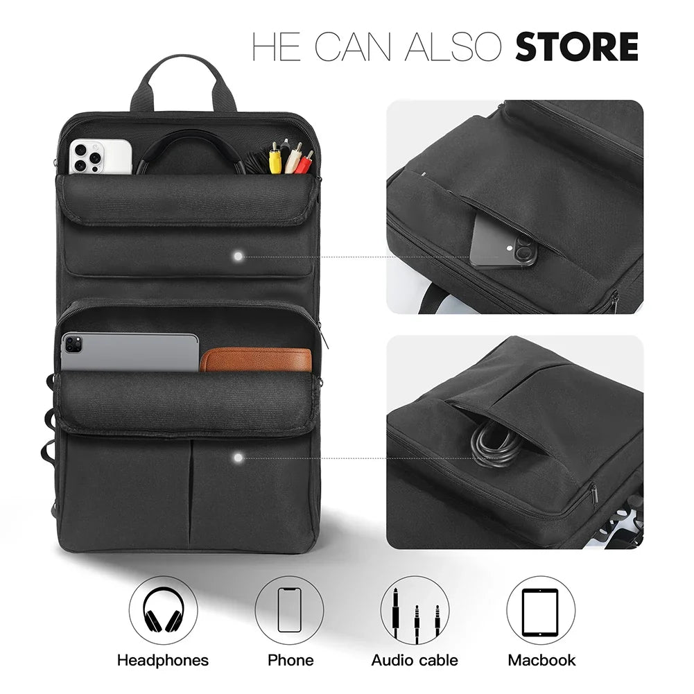 DJ Backpack Case | Pioneer DDJ-400 DDJ-FLX4 Roland DJ-202 DJ Controller Backpack Qme
