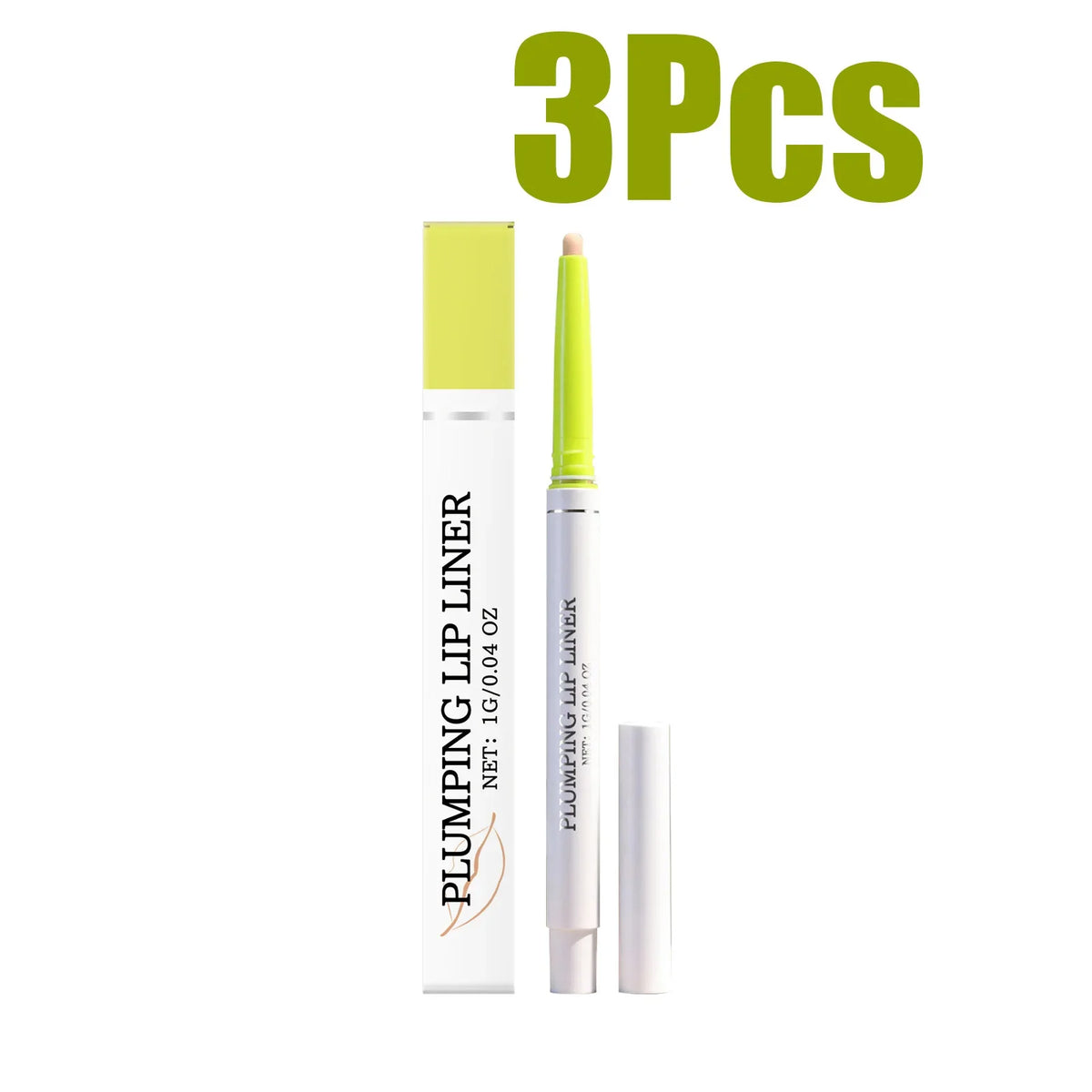 Waterproof Matte Lip Liner – Smudge-Proof, Long-Lasting Pencil Lip Liner Pencil Qme 3 x 1g Boxed