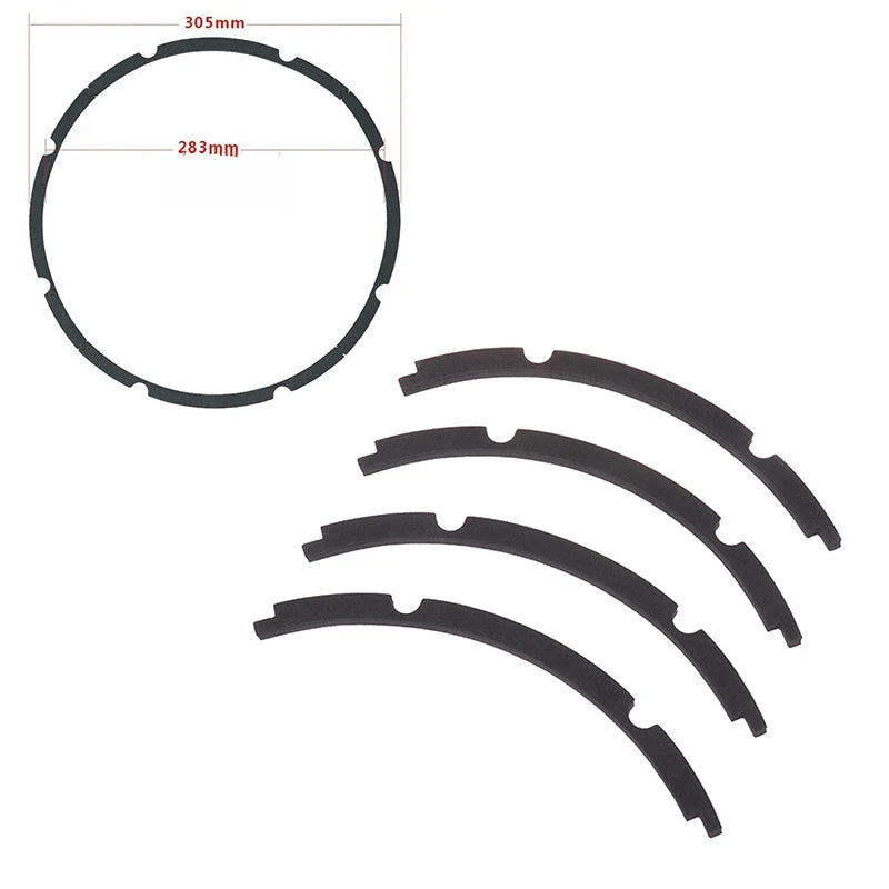 EVA Foam Speaker Repair Edge Ring & Horn Gasket Set Speaker Repair Gasket Qme 12inch