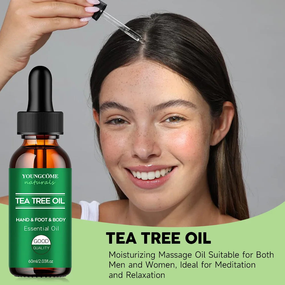 YOUNGCOME Tea Tree Hair Mask – Nourishing Repair Conditioner Hair Mask Conditioner Qst