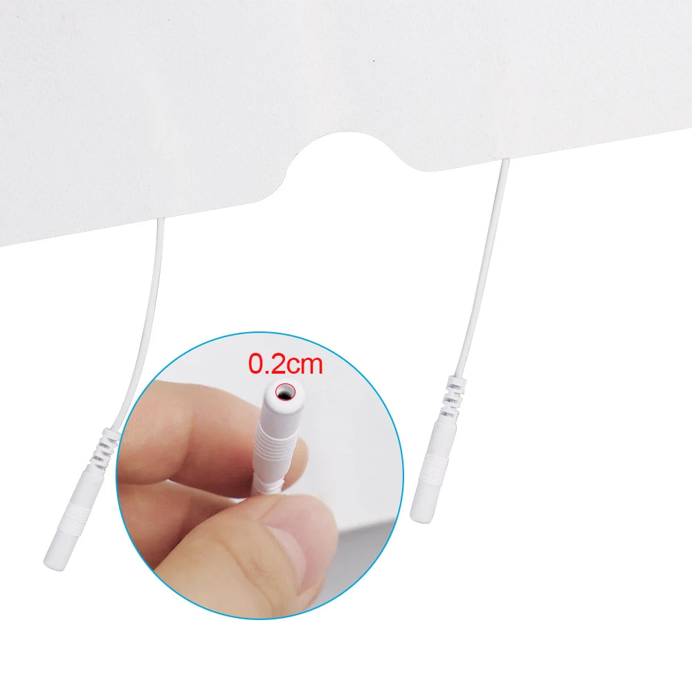 TENS EMS Electrode Gel Pad – Back Shoulder Neck Stimulator Patch Electrode Gel Pad Qst